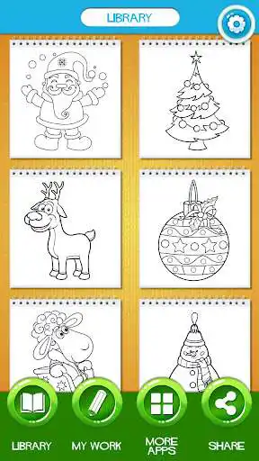 Play Christmas Coloring Pages - Christmas Coloring Book