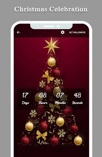 Play Christmas Countdown Live Wallpaper as an online game Christmas Countdown Live Wallpaper with UptoPlay