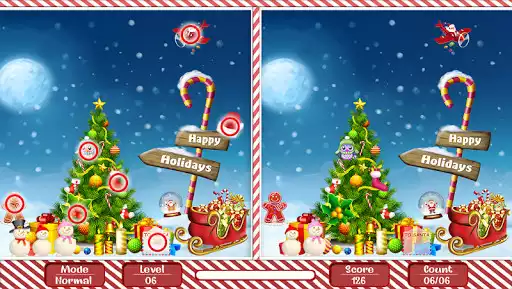 Play Christmas Find The Difference  and enjoy Christmas Find The Difference with UptoPlay