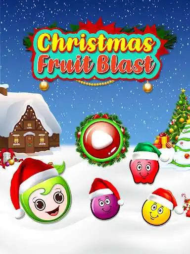 Play Christmas Fruit Blast - Santa Fun Game 2019  and enjoy Christmas Fruit Blast - Santa Fun Game 2019 with UptoPlay