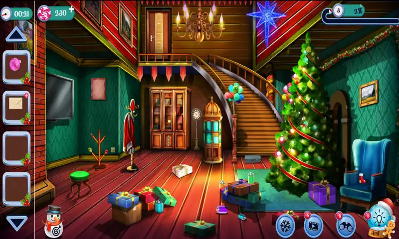 Play Christmas game- The lost Santa as an online game Christmas game- The lost Santa with UptoPlay