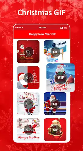 Play Christmas GIF as an online game Christmas GIF with UptoPlay