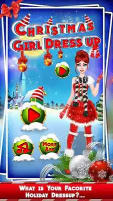 Play Christmas Girls Dressup