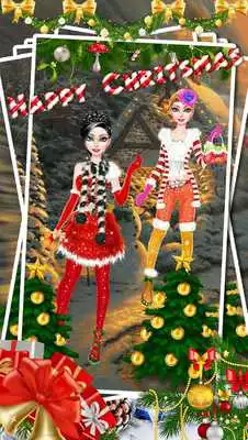 Play Christmas Girls Dressup