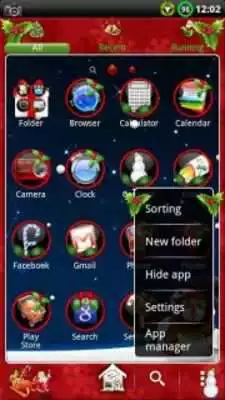 Play Christmas GO Launcher EX Theme