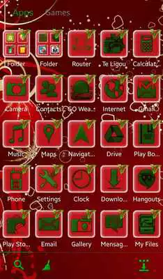 Play Christmas GO Launcher EX Theme