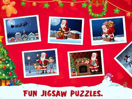 Play Christmas Jigsaw Puzzles 2019 as an online game Christmas Jigsaw Puzzles 2019 with UptoPlay