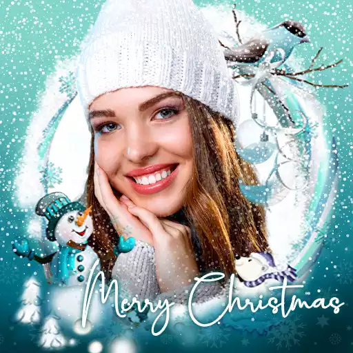 Free play online Christmas photo frame editor APK