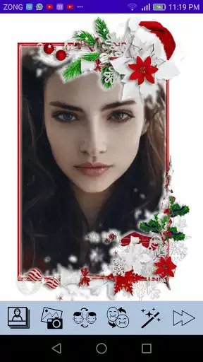 Play Christmas Photo Montage as an online game Christmas Photo Montage with UptoPlay