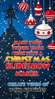 Play Christmas Photo Slideshow Video Maker With Music