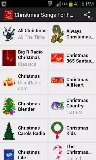 Play Christmas Songs For Free Radio