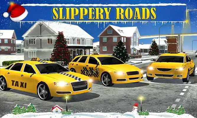 Play Christmas Taxi Duty 3D