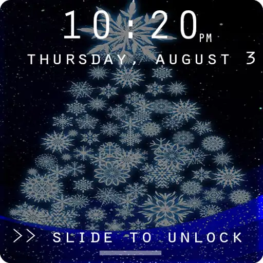 Play Christmas Tree Lock Screen APK