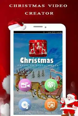 Play Christmas video creator 2017