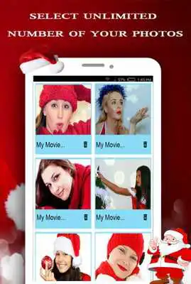 Play Christmas video creator 2017