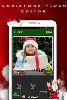 Play Christmas video creator 2017