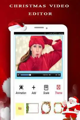 Play Christmas video creator 2017