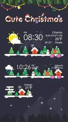 Play Christmas Weather Theme