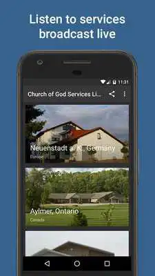 Play Church of God Services Live