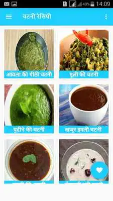 Play Chutney Recipes in Hindi