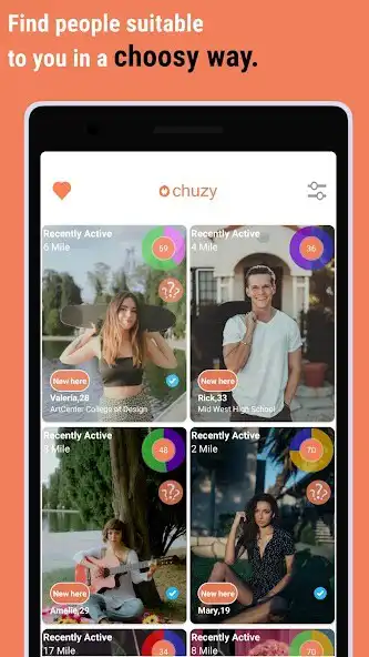 Play Chuzy: Dating, IQ based  and enjoy Chuzy: Dating, IQ based with UptoPlay