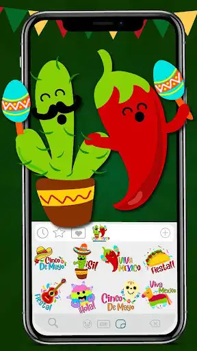 Play Cinco De Mayo Emoji Stickers  and enjoy Cinco De Mayo Emoji Stickers with UptoPlay