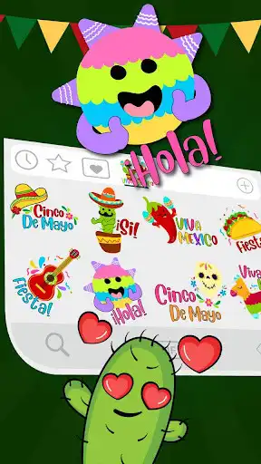 Play Cinco De Mayo Emoji Stickers as an online game Cinco De Mayo Emoji Stickers with UptoPlay