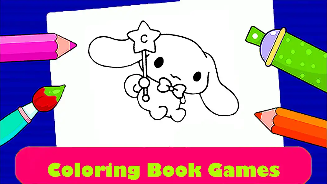 Play Cinnamoroll Coloring Book  and enjoy Cinnamoroll Coloring Book with UptoPlay