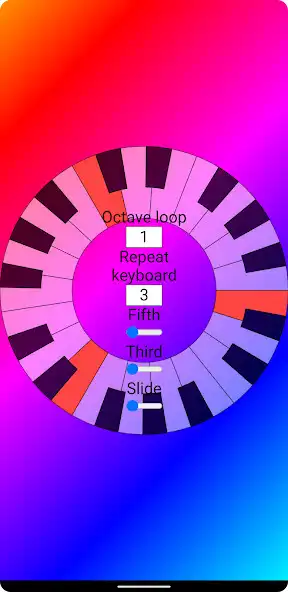 Play Circular Piano as an online game Circular Piano with UptoPlay