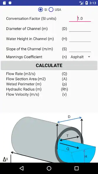 Play CIRCULAR WATER CHANNEL CALCULATION  and enjoy CIRCULAR WATER CHANNEL CALCULATION with UptoPlay