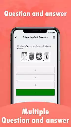 Play Citizenship Test Germany 2022 as an online game Citizenship Test Germany 2022 with UptoPlay