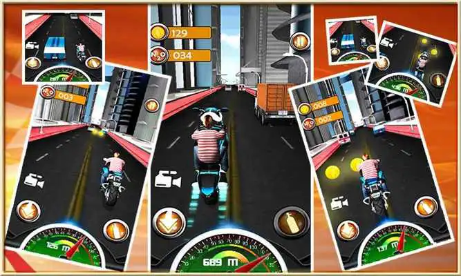 Play City 3D Moto Bike Racing Fever Simulator