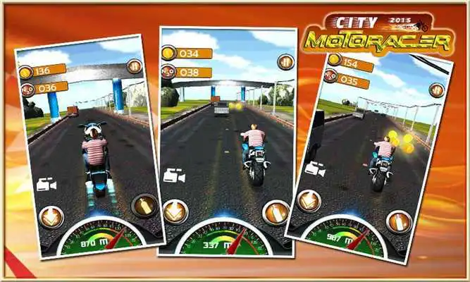 Play City 3D Moto Bike Racing Fever Simulator