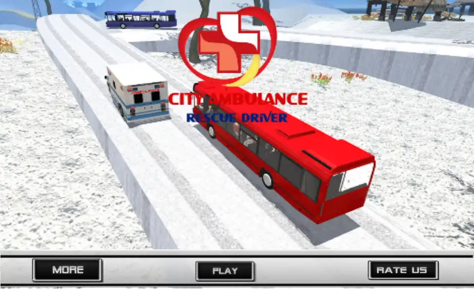 Play City Ambulance Rescue Driver as an online game City Ambulance Rescue Driver with UptoPlay