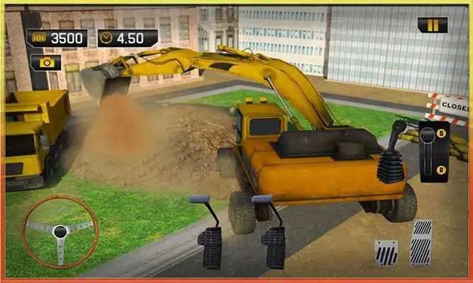 Play City Builder Excavator Crane