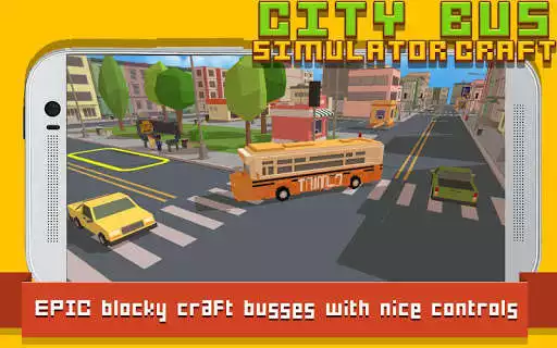 Play City Bus Simulator Craft as an online game City Bus Simulator Craft with UptoPlay