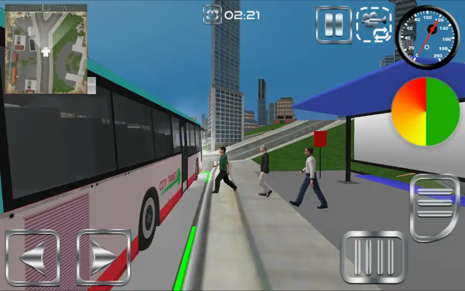 Play City Bus Simulator USA as an online game City Bus Simulator USA with UptoPlay