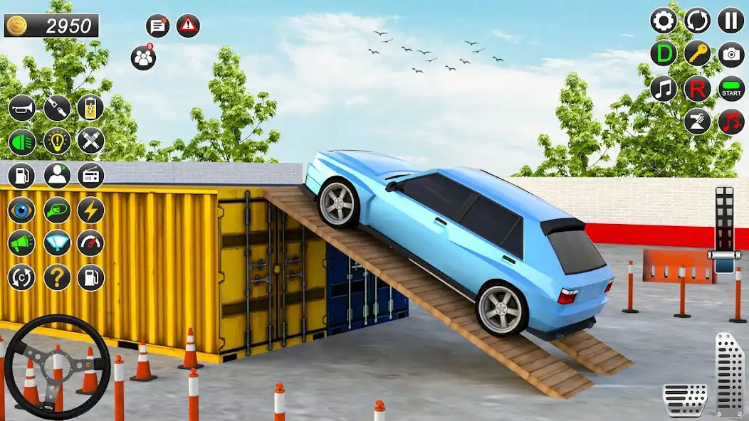 Play City Car Driving Game 3D Sim as an online game City Car Driving Game 3D Sim with UptoPlay