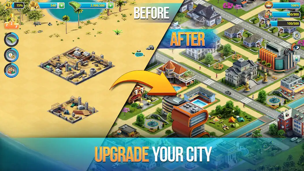 Play City Island 3 - Building Sim as an online game City Island 3 - Building Sim with UptoPlay