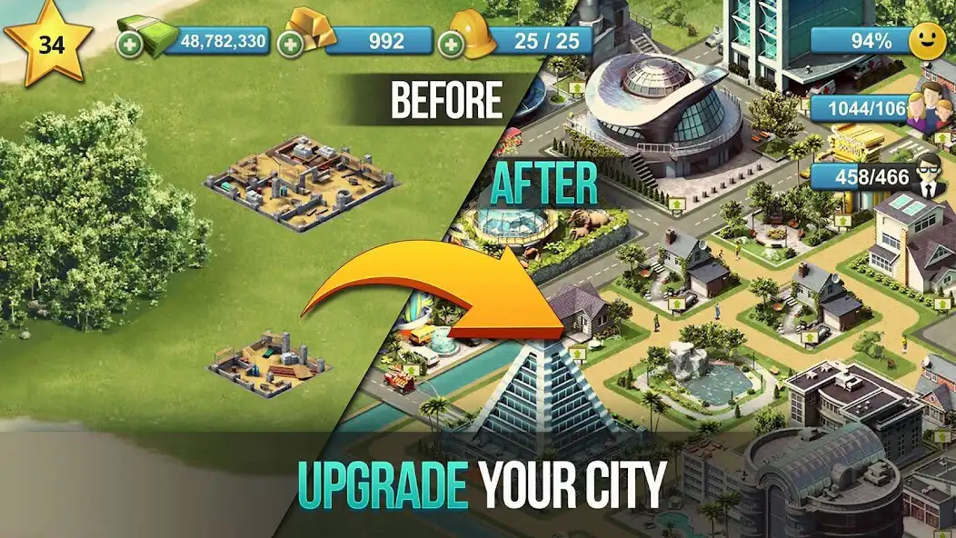 Play City Island 4: Simulation Town as an online game City Island 4: Simulation Town with UptoPlay