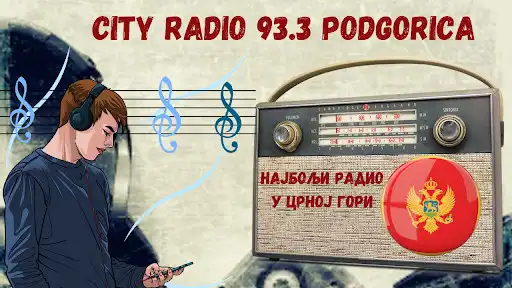 Play City Radio 93.3 Fm Podgorica  and enjoy City Radio 93.3 Fm Podgorica with UptoPlay