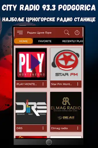 Play City Radio 93.3 Fm Podgorica as an online game City Radio 93.3 Fm Podgorica with UptoPlay