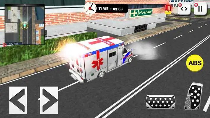 Play City Rescue Ambulance Driving