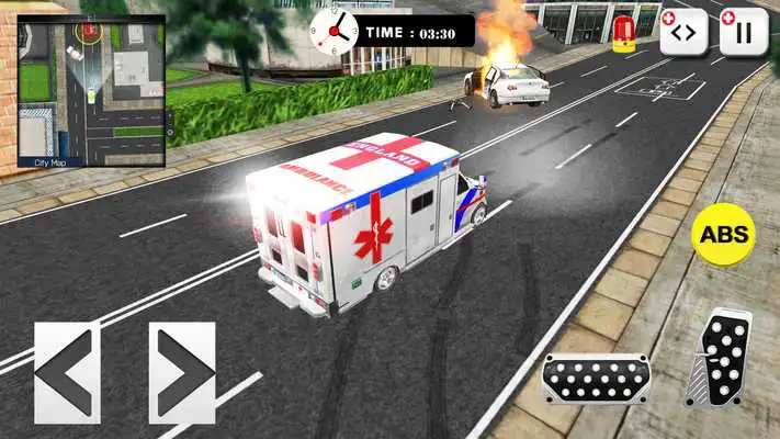 Play City Rescue Ambulance Driving