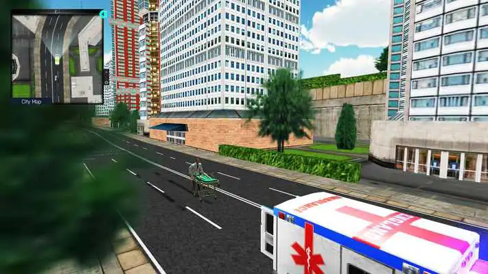 Play City Rescue Ambulance Driving