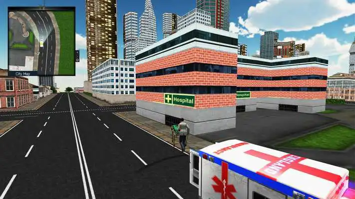 Play City Rescue Ambulance Driving