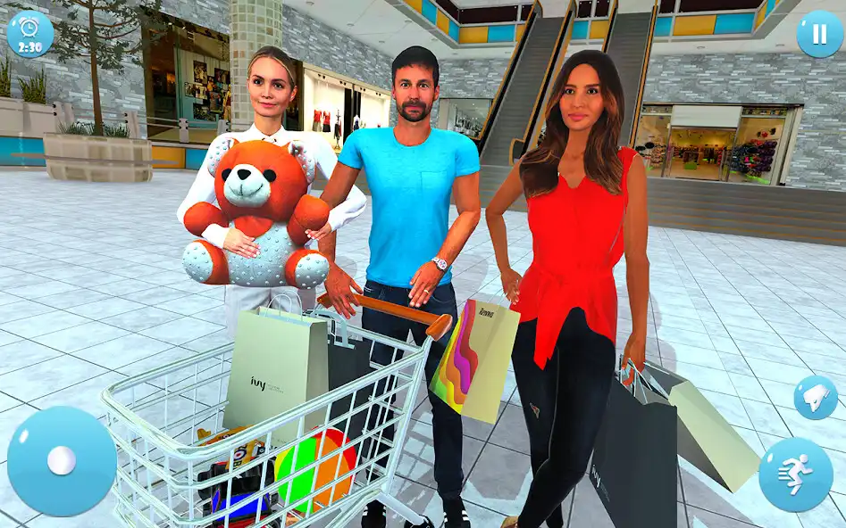 Play City Supermarket: Mall Games as an online game City Supermarket: Mall Games with UptoPlay