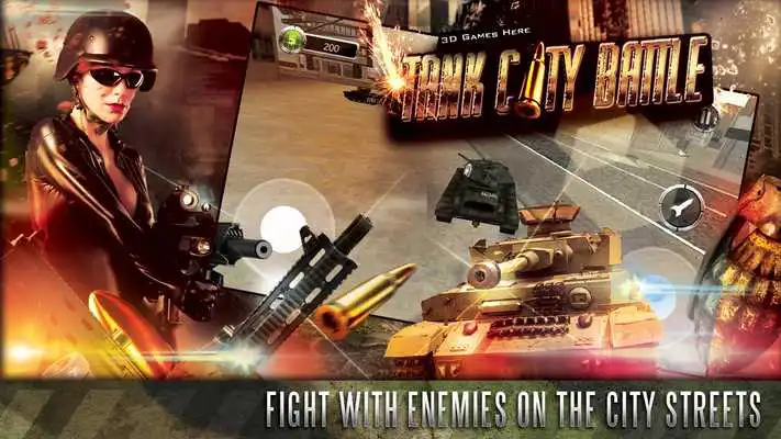 Play City Tank Battle 3D