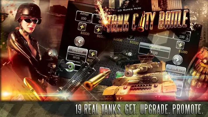 Play City Tank Battle 3D