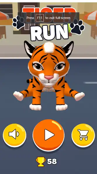 Play City Tiger Run - 3D Game  and enjoy City Tiger Run - 3D Game with UptoPlay